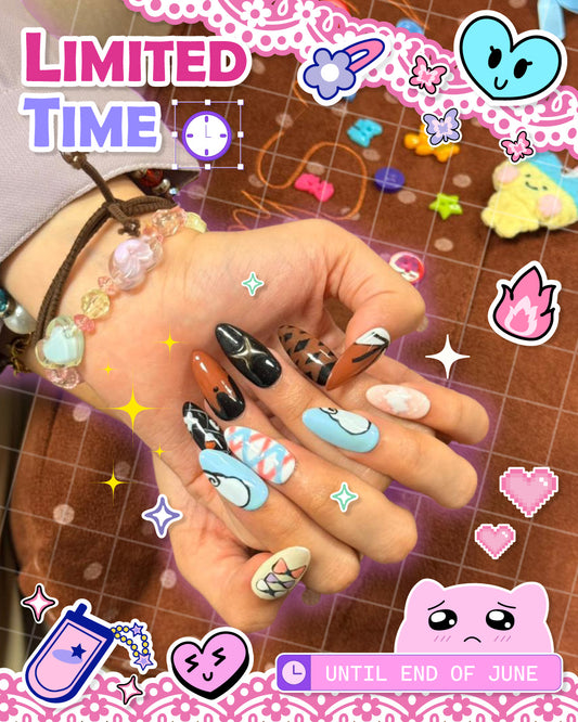 NSO Theme | Press On Nails